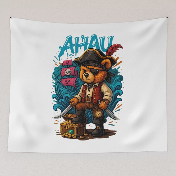Item preview, Ahau Pirate Bear – Treasure Hunter designed and sold by Ahau Designs.