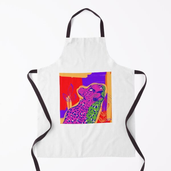 Item preview, Vibrant Leopard — Modern Jungle Art Print designed and sold by JanaMamao.