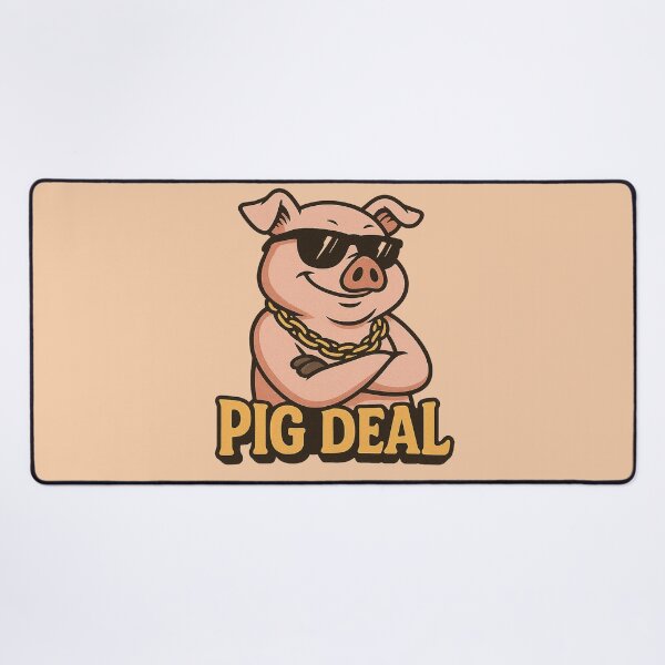 Item preview, Pig Deal | Funny Confidant Pig Pun Design designed and sold by Bratak.