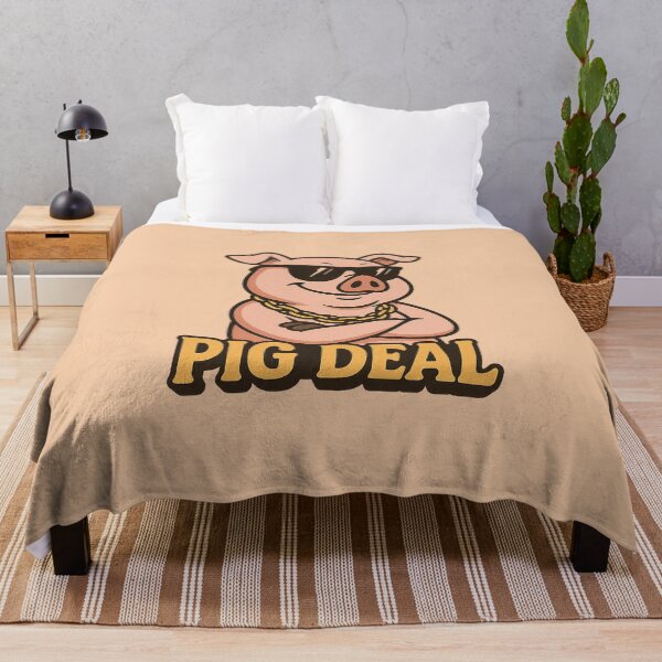Item preview, Pig Deal | Funny Confidant Pig Pun Design designed and sold by Bratak.