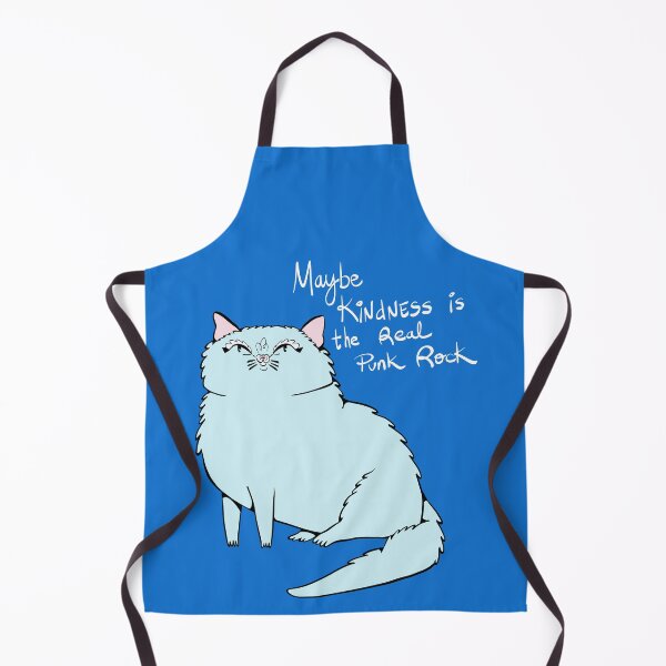 Item preview, maybe kindness is the real punk rock- cat art designed and sold by crestfallenmermaid.