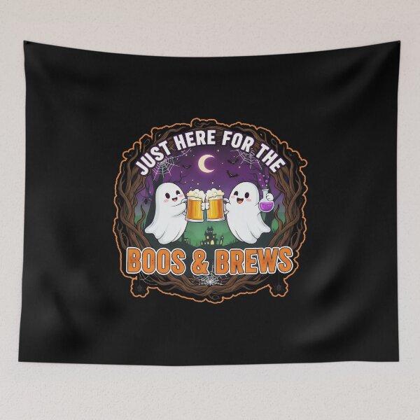 Item preview, Just Here For The Boos & Brews designed and sold by NexusArts.