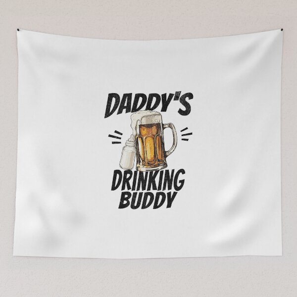 Item preview, Daddy's Drinking Buddy - Beer Buddy designed and sold by xxroseate.