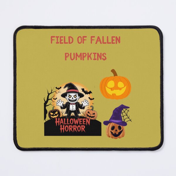 Item preview, Field of Fallen Pumpkins designed and sold by Adrianzebrowski.