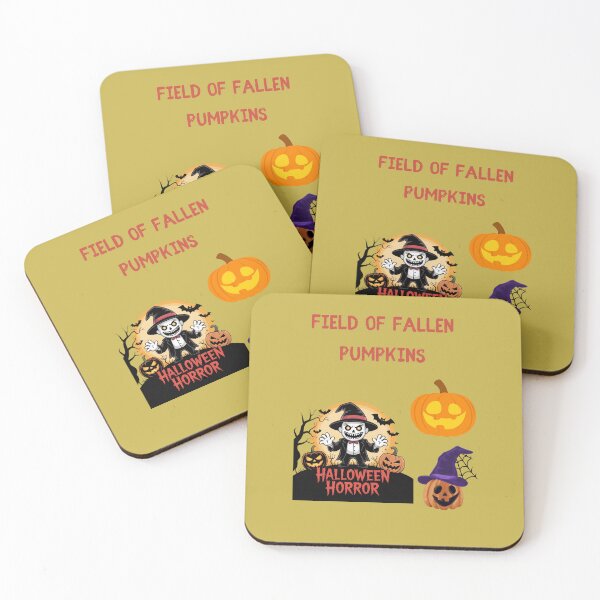 Item preview, Field of Fallen Pumpkins designed and sold by Adrianzebrowski.