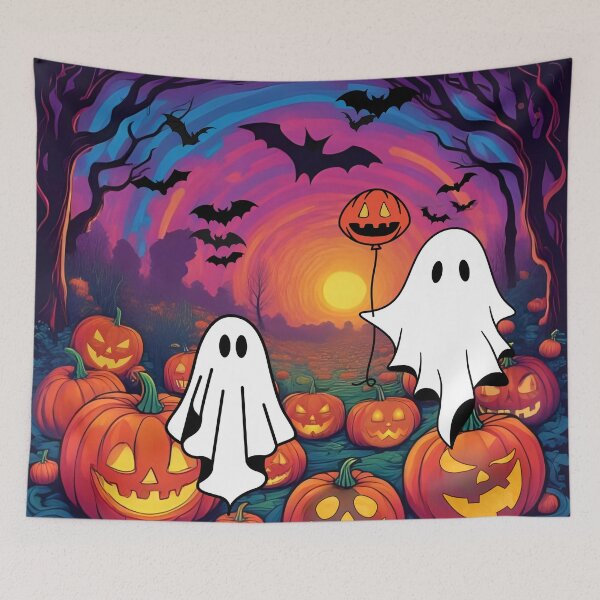 Item preview, Ghosts Moonlit Haunt designed and sold by AmateKC.