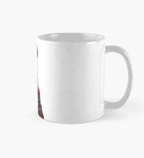 Afrikanerin rot & blau Tasse