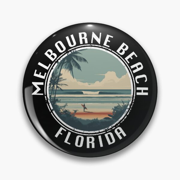 Item preview, Melbourne Beach - Florida (with White Lettering) designed and sold by VelvetRoom.