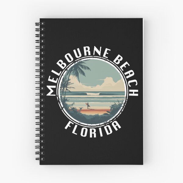 Item preview, Melbourne Beach - Florida (with White Lettering) designed and sold by VelvetRoom.