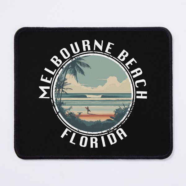 Item preview, Melbourne Beach - Florida (with White Lettering) designed and sold by VelvetRoom.