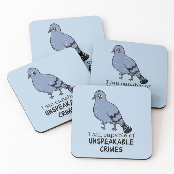 Item preview, Derpy Pigeon designed and sold by crestfallenmermaid.