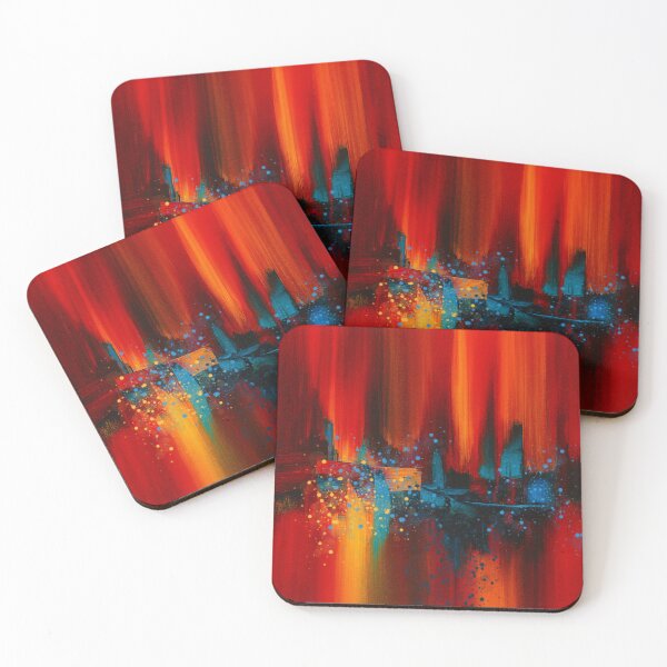 Item preview, Ember Skyline Abstract designed and sold by Joey Santiago.