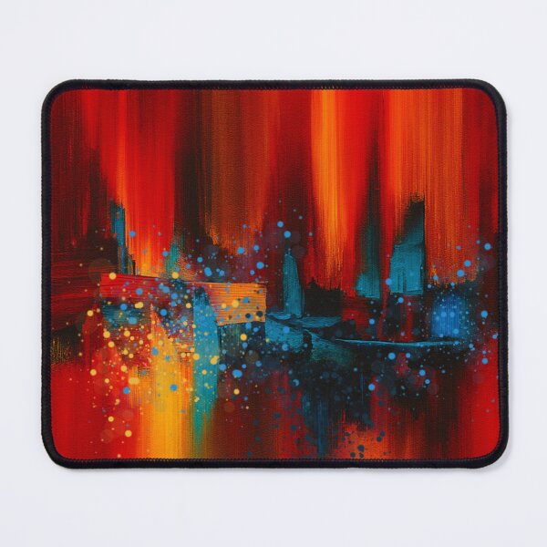 Item preview, Ember Skyline Abstract designed and sold by Joey Santiago.