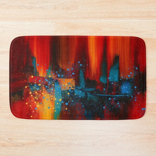 Item preview, Ember Skyline Abstract designed and sold by Joey Santiago.