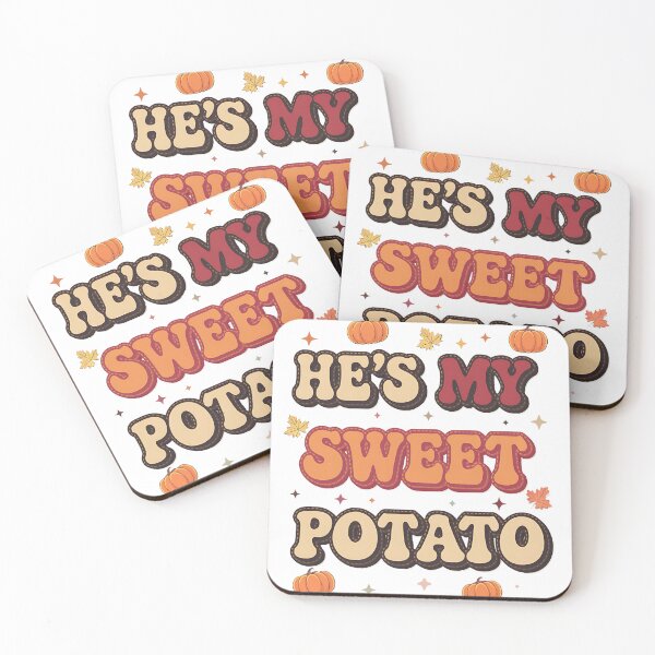 Item preview, He's My Sweet Potato Yes I Yam Thanks designed and sold by feckoeansn.
