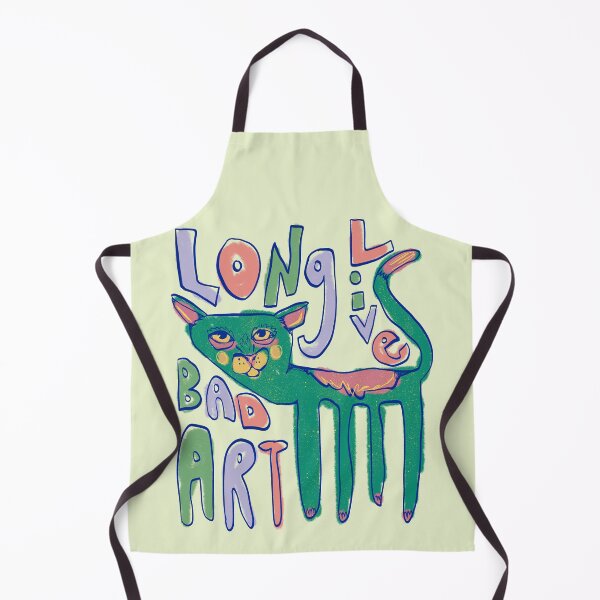 Item preview, long live bad art - silly cat drawing 2 designed and sold by crestfallenmermaid.