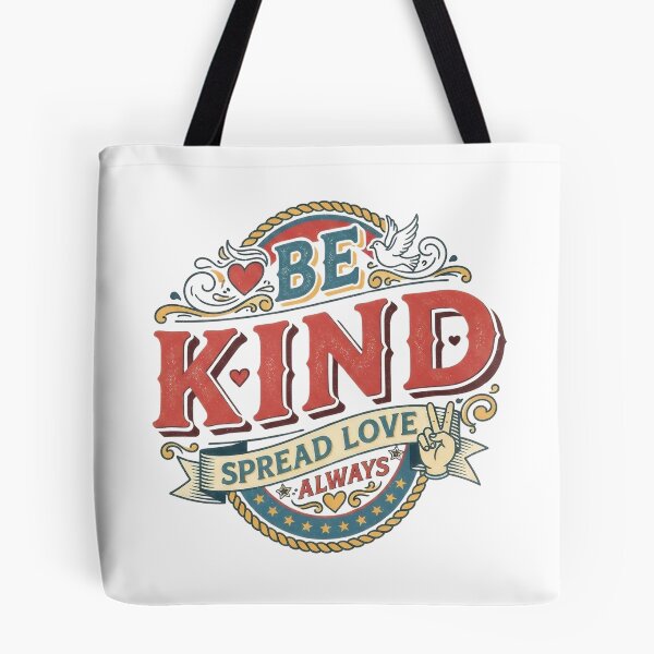 Item preview, Be Kind - Spread love always designed and sold by Funktastic Designs.