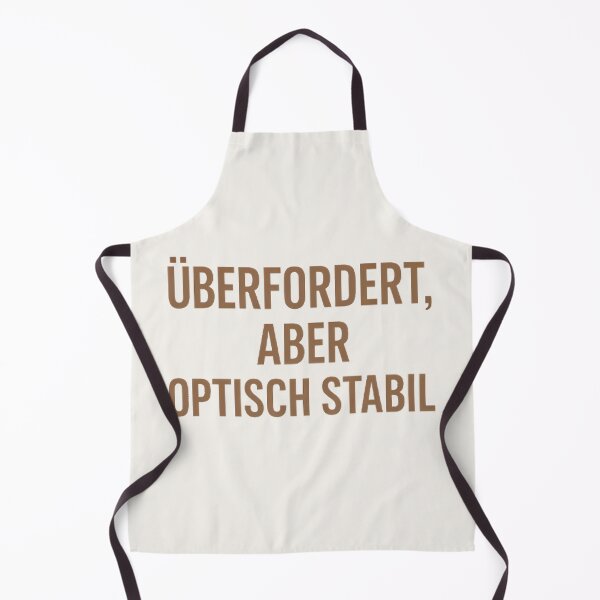 Item preview, Minimalist mental load design – soft mocha typography with humor for every day – overwhelmed, but visually stable designed and sold by DebuggedDressed.