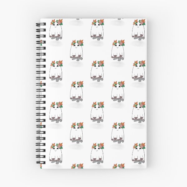 Item preview, Lindas hojas de arce fantasma con flores designed and sold by HydrangeaDelMar.