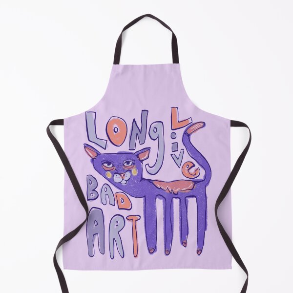 Item preview, long live bad art - silly cat drawing 3 designed and sold by crestfallenmermaid.