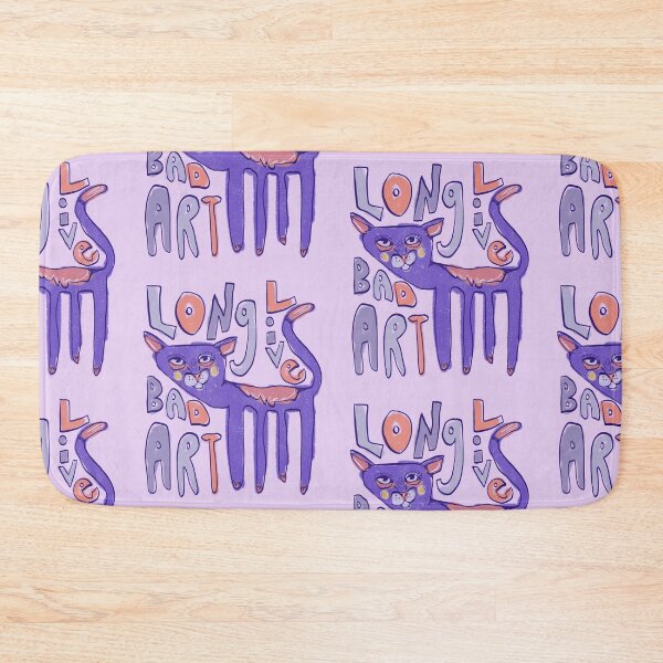 Item preview, long live bad art - silly cat drawing 3 designed and sold by crestfallenmermaid.