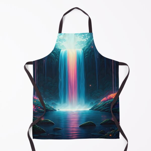 Item preview, Source of Life – Enchanted Forest Waterfall designed and sold by PawPrintedArt.