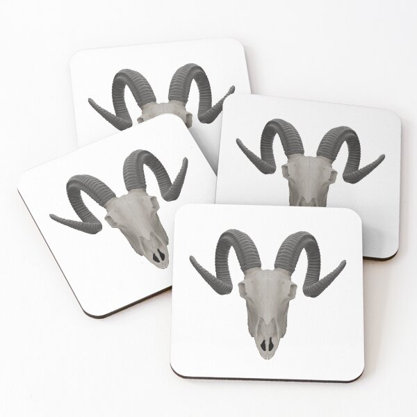 Item preview, ram skull designed and sold by m.mmado.