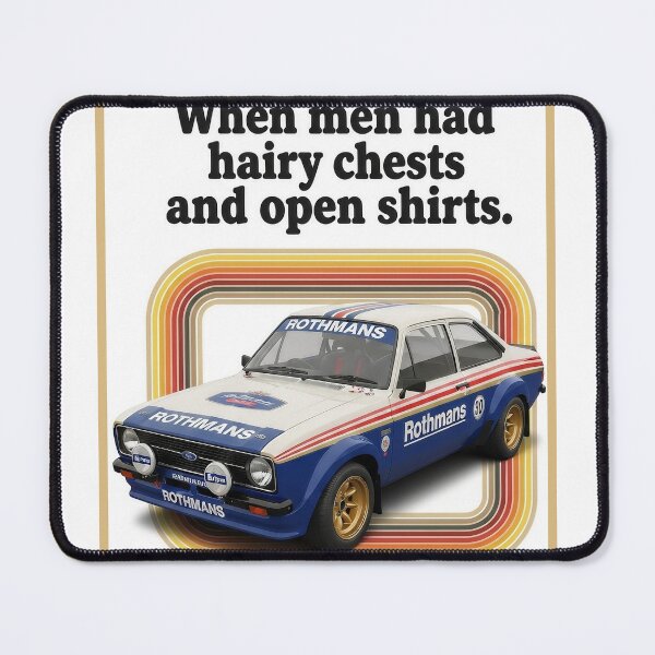 Item preview, Retro Rothmans Mark 2 Escort designed and sold by Funktastic Designs.