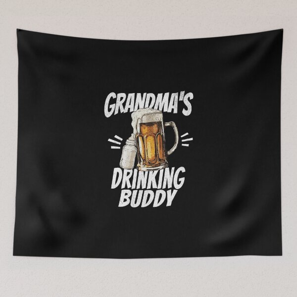 Item preview, Grandma's Drinking Buddy - Beer Buddy designed and sold by xxroseate.