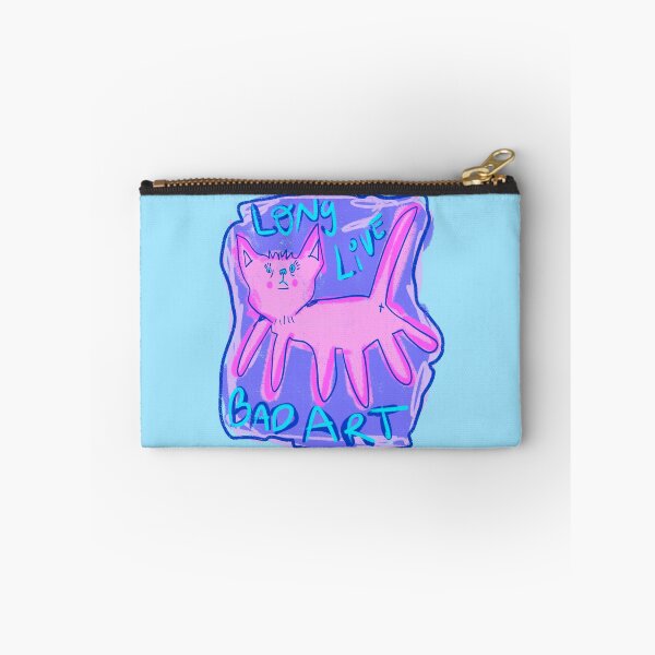 Item preview, new long live bad art - silly cat drawing  designed and sold by crestfallenmermaid.