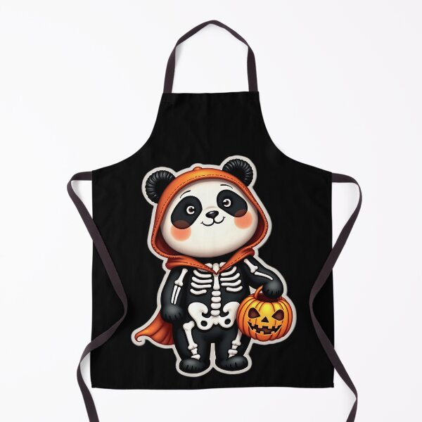 Item preview, Panda Skeleton Kawaii Cute Halloween Pumpkin Spooky designed and sold by ArtDesignTp.