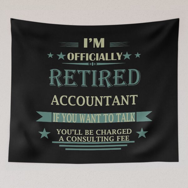 Item preview, Retired accountant retiring accounter funny retierment  designed and sold by Alexaltay.