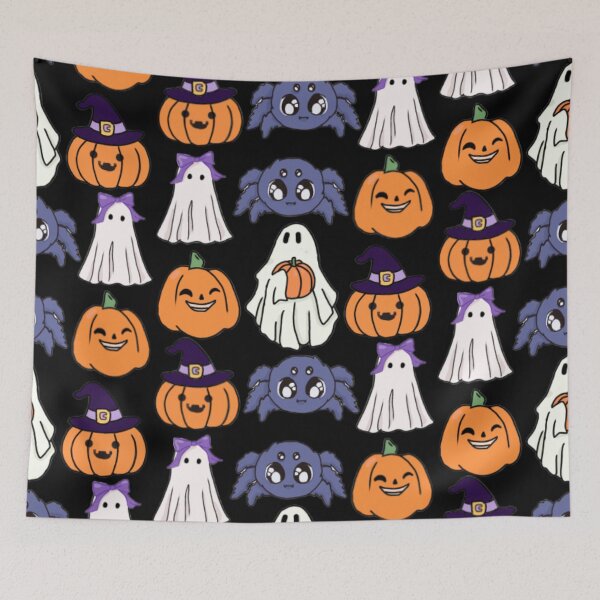 Item preview, Cute and spooky pattern designed and sold by Artistkhg.