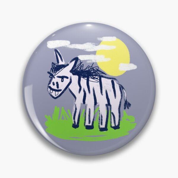 Item preview, stupid zebra drawing  designed and sold by crestfallenmermaid.