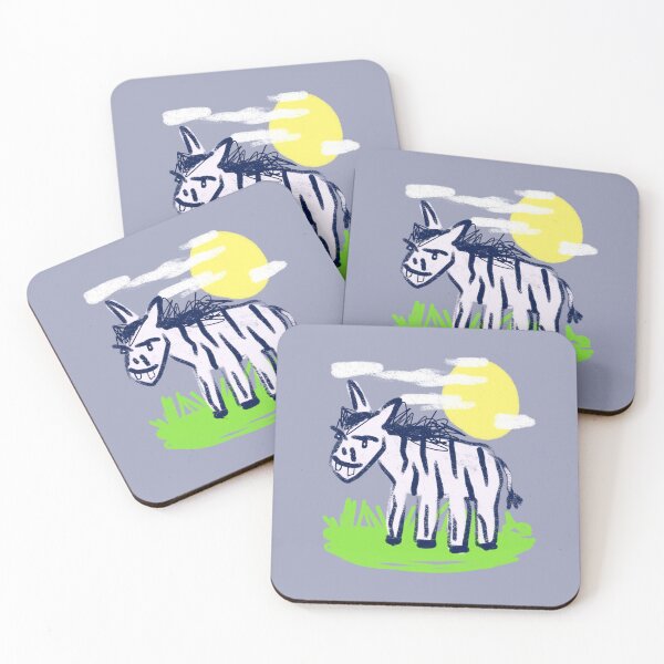 Item preview, stupid zebra drawing  designed and sold by crestfallenmermaid.