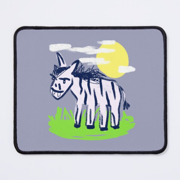 Item preview, stupid zebra drawing  designed and sold by crestfallenmermaid.