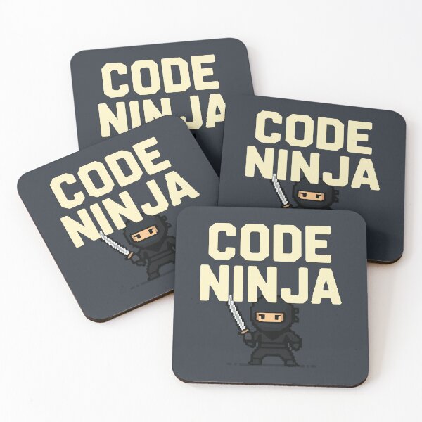 Item preview, Code Ninja – Retro Pixel Design for Programmers & Game Devs designed and sold by VenDecoArt.