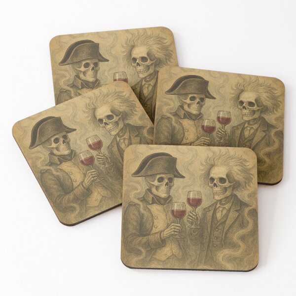 Item preview, Halloween Birthday Ghosts of Napoleon and Einstein designed and sold by Meandmyshop.