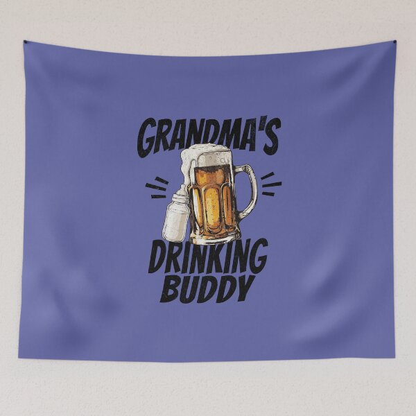 Item preview, Grandma's Drinking Buddy - Beer Buddy designed and sold by xxroseate.