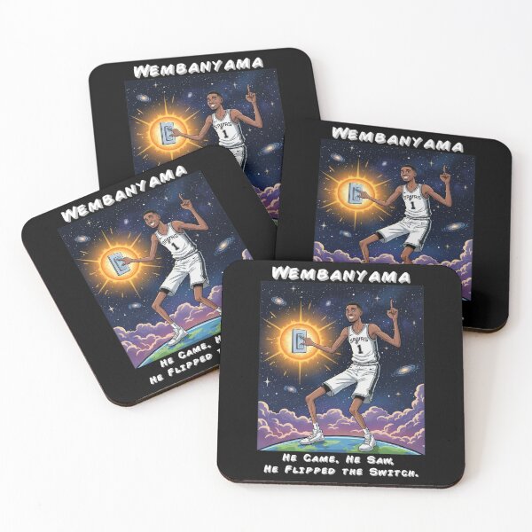 Item preview, Wembanyama Flipped the Switch  designed and sold by WednesdayAndYou.