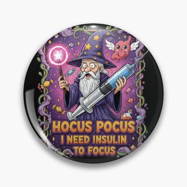 Item preview, Hocus Pocus I Need Insulin to Focus designed and sold by Perloth.