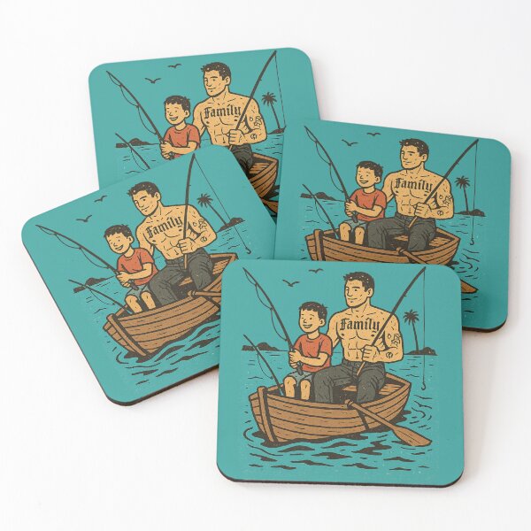 Item preview, Family Fishing Bond – Family Bond designed and sold by Ahau Designs.