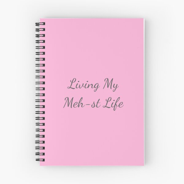 Item preview, Living My Meh-st Life - Grey Text designed and sold by FABOArt.