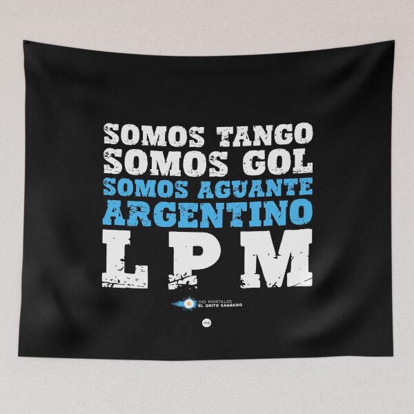 Item preview, We are Argentine endurance LPM - Listen mortals (fo) I designed and sold by XUSRedbubble.
