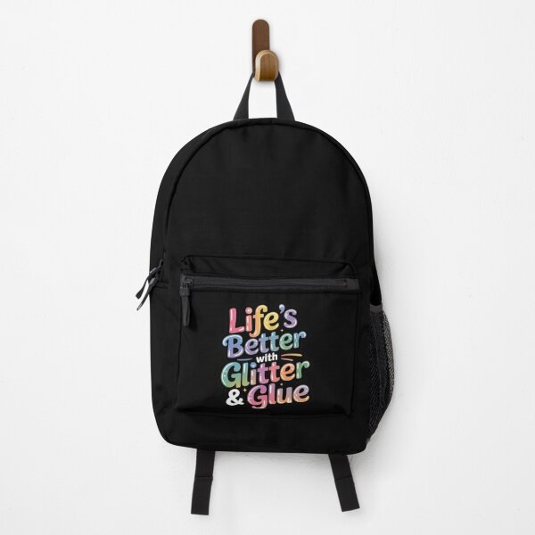 Item preview, life's better with glitter and glue designed and sold by jkrphoto.