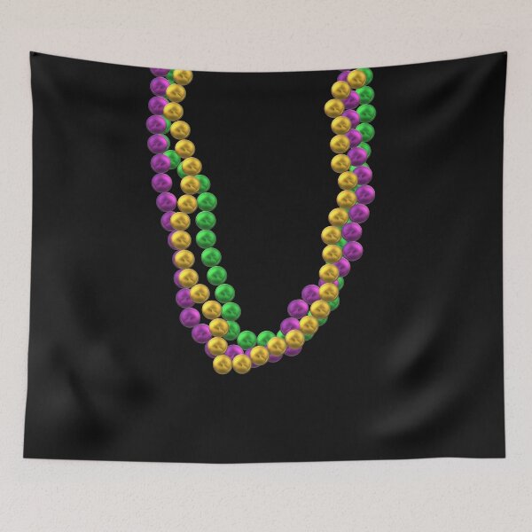 Item preview, Mardi Gras Bead Necklaces in Purple, Green and Gold designed and sold by ArtByLM.