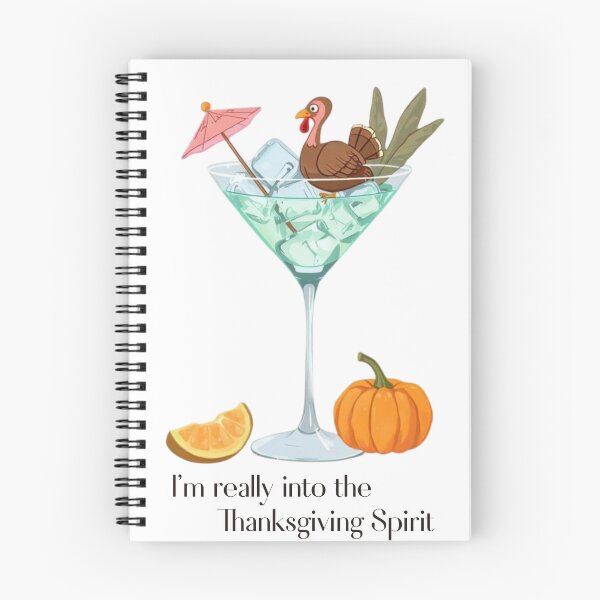 Item preview, I’m Really Into The Thanksgiving Spirit | Turkey Martini Cocktail Humor designed and sold by jelonkaa.