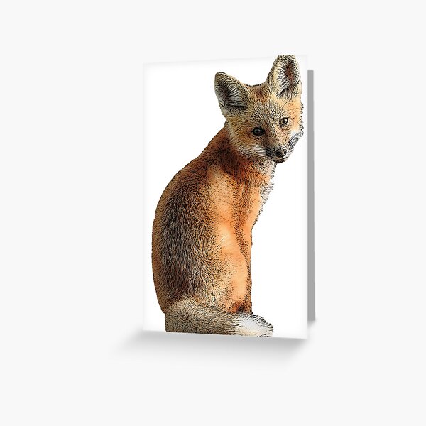 Fox Kit Greeting Card