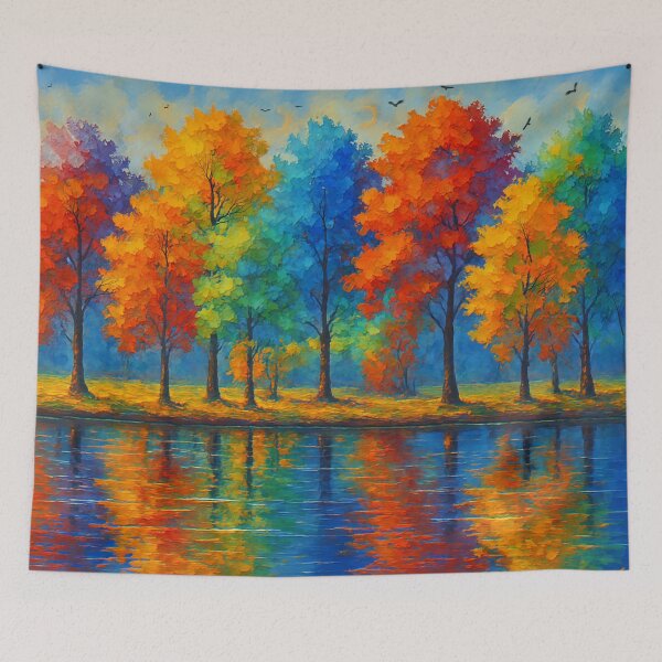 Item preview, Echoes of Color Landscape designed and sold by Joey Santiago.