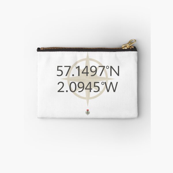 Item preview, Scotland Coordinates - Scottish Thistle Navigation Gift designed and sold by Loom on the Loch.